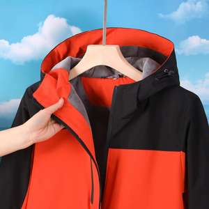 <b>Winter</b> Fleece Windbreaker <b>Jacket</b> Men Outdoor Sports Waterproof <b>Jacket</b> 100 Polyester <b>Running</b> Hooded <b>Jacket</b> - Product Image 6