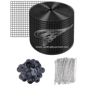 Nhà Máy Giá mẫu miễn phí chống chim panel năng lượng mặt trời lưới cuộn với 60 nhôm Fastener Clips 8 inch x 30 Meter 1.0 mét - Product Image 3