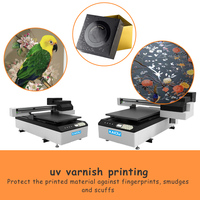 Impresora UV Industrial 6090, Plotter de Cama Plana de 60x90cm con Tecnología de Tinta Blanca XP600