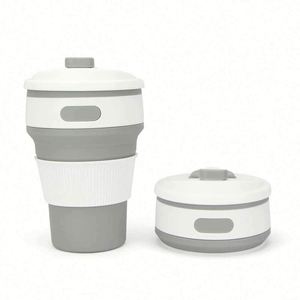 <b>Reusable</b> Silicone Coffee <b>Cup</b> for Adults, Portable and Durable Travel <b>Cup</b> - Product Image 2
