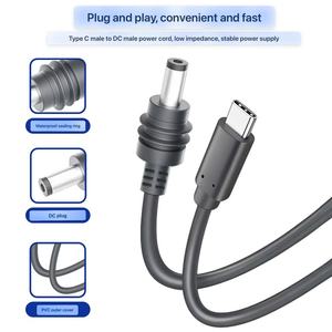 สายไฟ Starlink Mini Type C เป็น DC พร้อมหัวต่อแบบ Barrel Connector ใช้ได้กับ Starlink สำหรับรถบ้าน แคมป์ปิ้ง และการสื่อสารผ่านดาวเทียม - Product Image 1