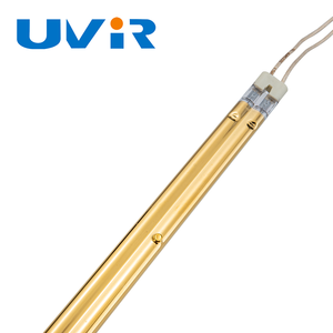 Đôi Ống Loại-C sưởi ấm hồng ngoại đèn vàng <span class=keywords><strong>Halogen</strong></span> nóng ống IR đèn cho sơn khô - Product Image 5