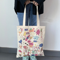 Sac en toile de coton 10oz imprimé numérique personnalisé pour les livres sac de calicot sacs réutilisables