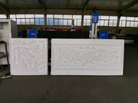 Machine de sculpture CNC 3D à 4 axes avec système de contrôle NC Studio pour la gravure sur bois et la sculpture sur mousse EPS
