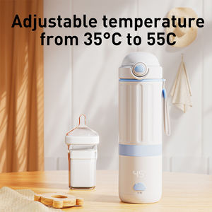 ¡Novedad de 2025! Calentador de leche USB inalámbrico portátil, calentador de <span class=keywords><strong>biberones</strong></span> extraíble <span class=keywords><strong>para</strong></span> viajes al aire libre, hervidor de agua <span class=keywords><strong>para</strong></span> té y café - Product Image 5