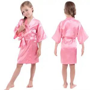 Kacvec Custom Baby-Kleid Großhandel Seiden-Satin-Spa-Kleider für Kinder zum Baden