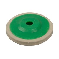 Roue de polissage en feutre de laine 100 % haute densité OEM en gros, tampon de polissage angulaire 86 mm 100 mm pour le polissage de métaux et de pierres de voiture