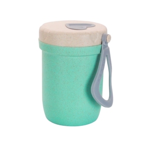 Plastic Classic Soup Cup 300ml Portable Microwaveable <b>Breakfast</b> Cup Lunch Box Spoon School Office Outdoor Travel Student - Product Image 4