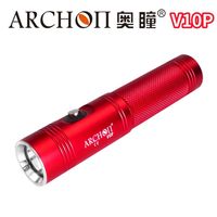 Lampe de plongée Archon V10P 2000 lumens, torche de plongée sous-marine 100m, lumière de remplissage, batterie rechargeable USB 21700 Li-ion