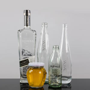 Botella de Vidrio Transparente de Alta Calidad y Bajo <span class=keywords><strong>Precio</strong></span> para Agua, Bebidas, Salsas, Ginebra, Vino, <span class=keywords><strong>Tequila</strong></span>, Venta Directa de Fábrica - Product Image 6