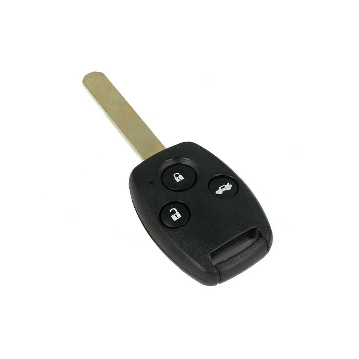 Complete Remote Key for Citroen C2 ( 2005-) C3 ( 2009 - 2012 ) Transponder 46 PCF7961 434MHz Ask 3 Buttons with VA2 Blade -