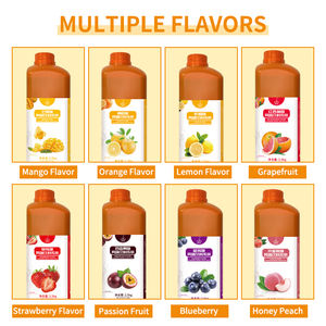 น้ำเชื่อมสตรอเบอร์รี่เข้มข้น2.5กก. ส่วนผสมชาแบบฟองรสผลไม้สำหรับร้านน้ำชานม - Product Image 5