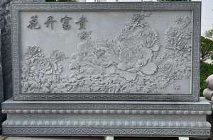 Moderne elegante Marmor wand <span class=keywords><strong>Relief</strong></span> Panel Innen Steins chnitzerei für dekorative Wand kunst - Product Image 2