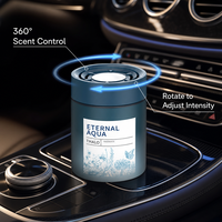 THALO 180g Désodorisant Solide pour Voiture, Parfum Longue Durée, Éliminateur d'Odeurs pour Décoration Intérieure de Véhicule