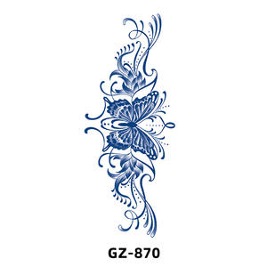 <span class=keywords><strong>Tatuaje</strong></span> Temporal <span class=keywords><strong>de</strong></span> Larga Duración con Diseño <span class=keywords><strong>de</strong></span> Flor <span class=keywords><strong>en</strong></span> <span class=keywords><strong>la</strong></span> <span class=keywords><strong>Espalda</strong></span> Baja para <span class=keywords><strong>Mujer</strong></span>, Orgánico, Semipermanente - Product Image 3