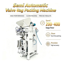 Machine d'emballage et de scellage de sacs à valve industriels avec système de pesage automatique pour l'emballage de poudre de carbonate de calcium