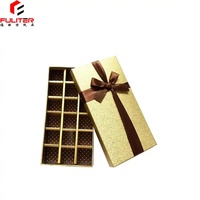 Boîtes en carton personnalisées Truffes Chocolat Fraise Boîte d'emballage de chocolat Bonbon sucré