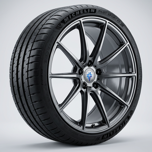 Cerchi in Lega Forgiati Personalizzati a 10 Razze, Finitura Lucida Grigio Canna di Fucile, 17-19 Pollici per <span class=keywords><strong>Auto</strong></span> Sportive ad Alte Prestazioni, Produzione OEM all'Ingrosso - Product Image 4