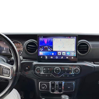 Autoradio Android Gerllish pour Jeep Wrangler JL 2018-2021, lecteur de navigation GPS avec CarPlay sans fil intégré, DSP, WiFi, point d'accès
