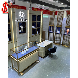 보석 쇼룸 장식을위한 맞춤형 보석 가게 인테리어 디자인 쇼핑몰 보석 디스플레이 쇼케이스 - Product Image 2