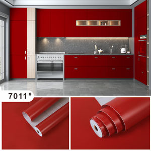 Papier PVC imperméable Décoration de la maison Peler et coller Revêtement mural Papiers peints auto-adhésifs Matt - Product Image 4