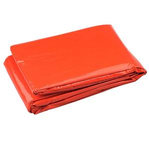 Poncho de Emergencia para Exteriores, Impermeable, 125x100cm, de PE Aluminizado, Aislamiento Térmico, para Senderismo, Viajes, Supervivencia - Product Image 4