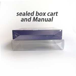 Cartouche de jeu <span class=keywords><strong>vidéo</strong></span> USA Battery Save Pokemoned Silver Crystal Gold Red Yellow Blue Metallic Foil Finish Box Tray Manual pour GBC - Product Image 5