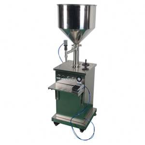 Machine de remplissage pneumatique verticale pour liquides, sauces, pâtes, crèmes et fluides à haute viscosité, remplissage quantitatif - Product Image 4