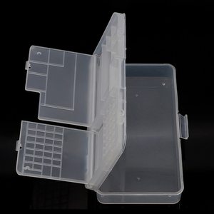 Boîte de rangement <span class=keywords><strong>double</strong></span> couche pour réparation de téléphones portables, organisateur de vis pour écrans LCD, cartes mères et puces IC - Product Image 3