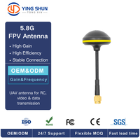Antenne FPV champignon 5,8 GHz 3dBi RHCP YS-L16 ABS omnidirectionnelle pour émetteur-récepteur RC et lunettes VR