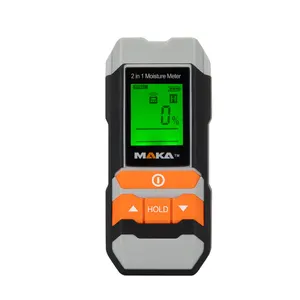 Moisture meter softwood     0-53%/  4% hardwood        0-35%/  4% maka hot selling moisture meterdigital ce rohs