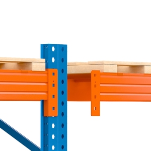 Système d'étagères de stockage industrielles robustes, unités empilables, rayonnages métalliques, rayonnages à palettes en acier pour entrepôt - Product Image 2