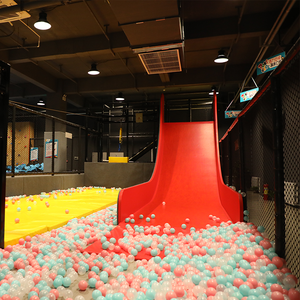 Pokiddo-Thrilling Devil <strong>Slides</strong>-waves Kids Games Plastic Soft Play Area <strong>Children</strong> Indoor <strong>Playground</strong> Equipment <strong>Slides</strong> - Product Image 5