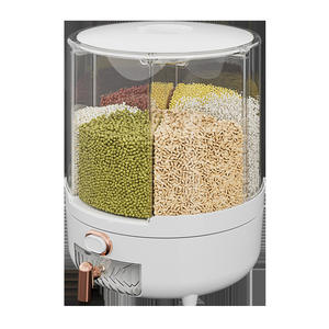Distributeur de céréales rotatif à 6 compartiments, anti-humidité, pour cuisine, prix de gros abordable - Product Image 2