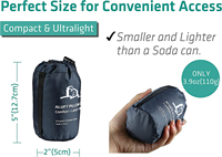 Oreiller de camping gonflable ultraléger, compressible, imperméable, pour dormir en extérieur, tissu TPU tissé, air, 4 saisons