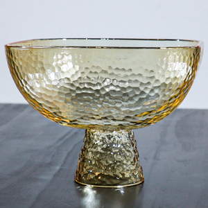Contenitore Vintage per Caramelle e Frutta, Piatto in Vetro con Piedistallo Alto, Decorazione Creativa per Soggiorno, Prezzo di Fabbrica - Product Image 2