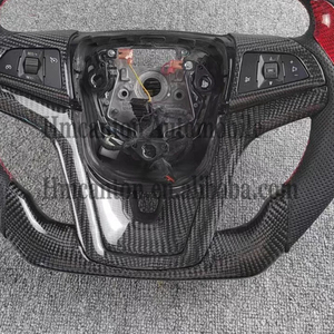 Popular Products Perforated Leather Carbon Fiber Steering Wheel for Chevrolet Camaro <b>Car</b> Steering Wheel - Product Image 5