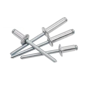 Remaches de aluminio de fábrica en varios tamaños para conexión de gabinetes de chapa metálica - Product Image 1