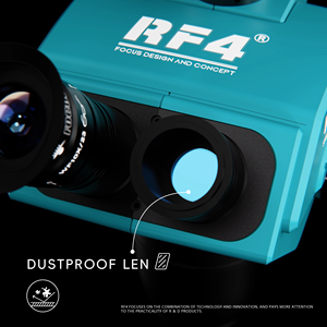 RF4 RF-6565PRO HD Trinocular Estéreo 50x con Ocular de Bloqueo de 9 Velocidades Ajustable e Iluminación LED 4K para Herramientas de Reparación de Teléfonos 0.5X - Product Image 5