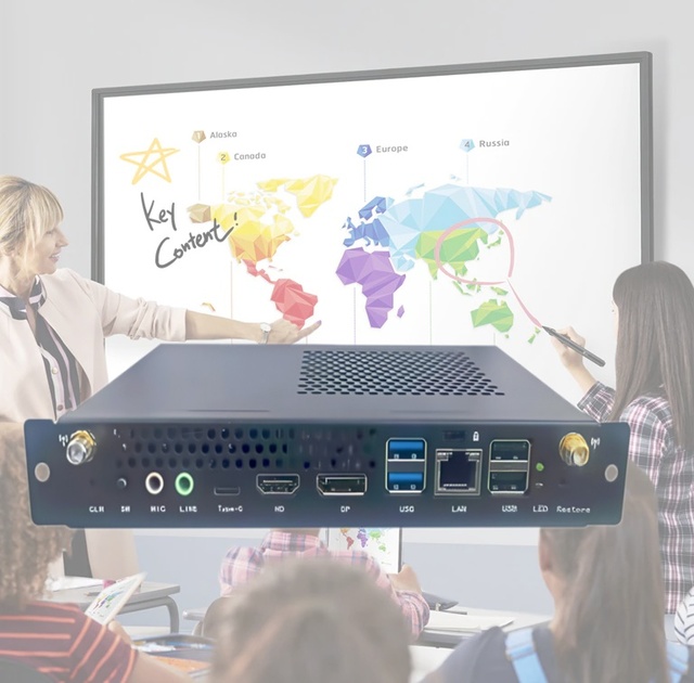 Intel Core I5/i7 1180g7 1130g7 Window 11 11th Gen SSD Mini PC Win10pro/linux Desktop Computer OPS PC for Interactive Flat Panel