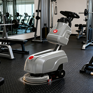 Machine à laver pliable Wachtel SX350 à pousser à la main, machine de <span class=keywords><strong>nettoyage</strong></span> domestique, mini-brosseuse avec batterie au lithium - Product Image 3