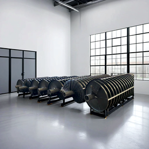 Spiral Chute Tahan Asam-<span class=keywords><strong>Alkali</strong></span>, Pemisahan Bijih Kimia, Cocok untuk Kondisi yang Keras - Product Image 2