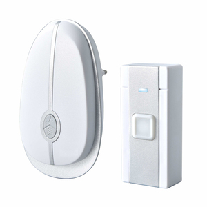 Enchufe de <span class=keywords><strong>campana</strong></span> impermeable de timbre inalámbrico digital 120m  melódico de control remoto doméstico timbre - Product Image 1