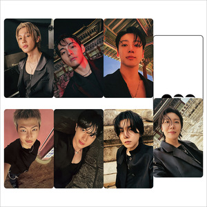 <span class=keywords><strong>KPOP</strong></span> Jungkook V JIN World Tour 5° Album ARIRANG Weverse <span class=keywords><strong>Shop</strong></span> Lomo Card SUGA JK JIN RM JIMIN Photocard HD Stampa UV Cartolina - Product Image 2