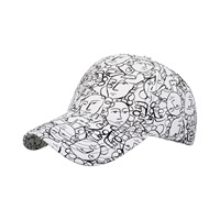Casquettes d'été unisexes en sergé pour hommes et femmes, avec motifs crânes, casquettes de baseball, streetwear, ajustable
