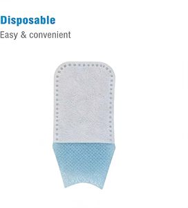 Disposable Wipe Oral Finger Brush Up Fast Stain Removal <b>Teeth</b> <b>Cleaning</b> <b>Tool</b> Portable Soft Gentle Toothbrush Non-Sensitive Wipe - Product Image 3