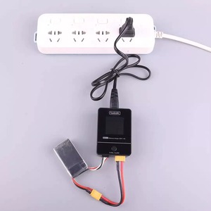 <span class=keywords><strong>Chargeur</strong></span> intelligent ToolkitRC M4AC AC 30W 2.5A pour batteries Lipo LiHV LiFe LipoStorage 1-4S avec écran IPS 1,54 pouces et adaptateur pour drone RC - Product Image 5
