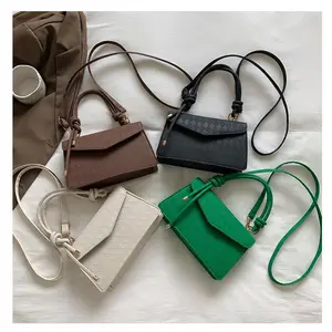 Nhỏ Túi Vuông Phụ Nữ Nhỏ Sling Shoulder Bag PU Da Phụ Nữ Ví 2024 Sang Trọng Ví Và Túi Xách Cho Phụ Nữ