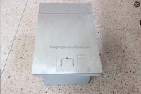 Caja de Distribución de Energía Industrial FGGP HGD, Caja de Protección Contra Sobrecargas, 380V IP54 16A, Acero Inoxidable Plateado