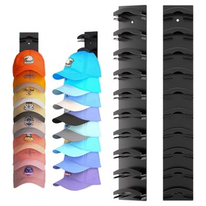 Hat Organizer For <b>Baseball</b> <b>Caps</b> Wall Mounted Multilayer Rack <b>Storage</b> Display Holder - Product Image 5